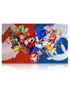 Tapete Alfombrilla: Sonic & Mario