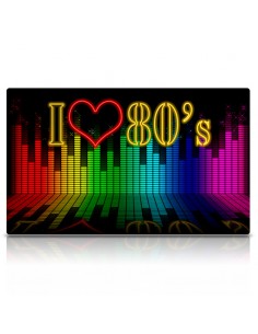Tapete Alfombrilla: Modelo I Love 80